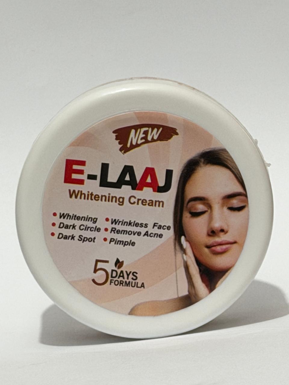 E-LAAJ Advanced Whitening Cream (Anti-Acne & Dark Spot Remover)
