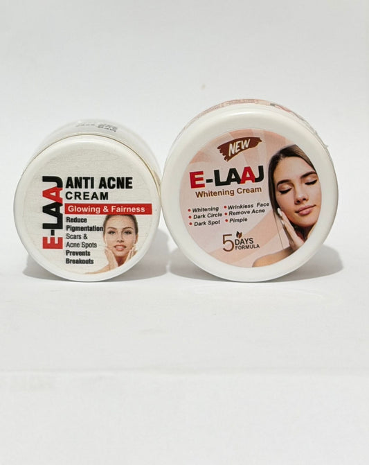 E-LAAJ Complete Glow Bundle (Anti-Acne + Whitening)